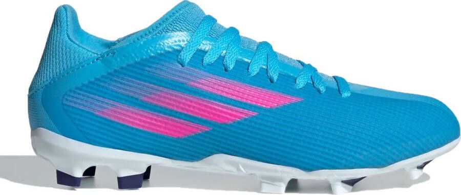 Adidas Kids adidas X Speedflow.3 Gras Voetbalschoenen(FG)Kids Blauw Roze Wit