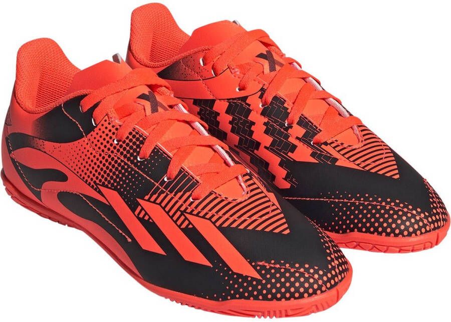 Adidas Perfor ce X Speedportal Messi.4 IN Jr. zaalvoetbalschoenen oranje zwart