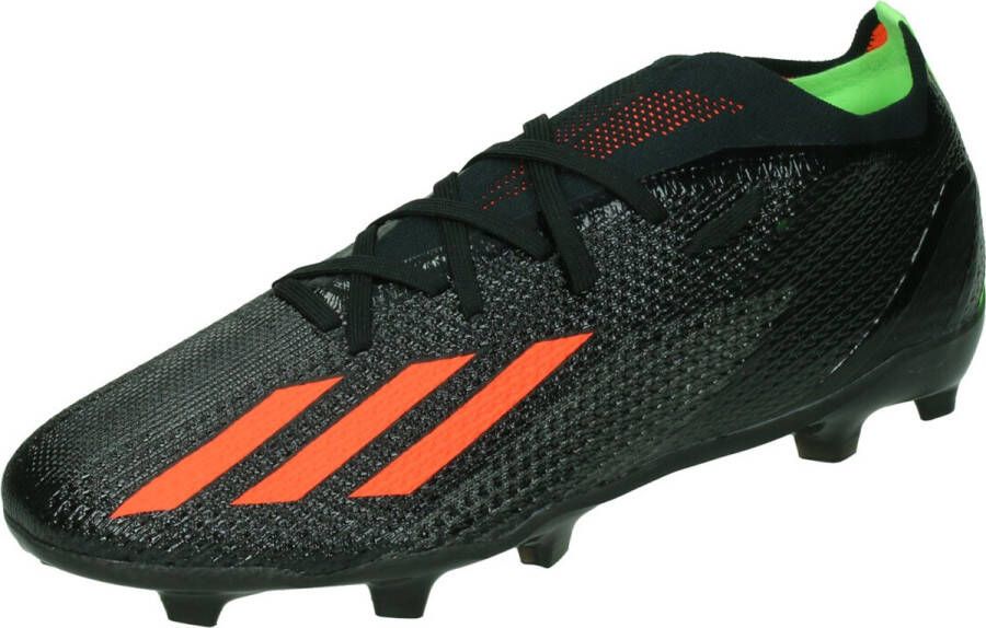 Adidas X SPEEDPORTAL.2 Firm Ground Voetbalschoenen Core Black Solar Red Solar Green Dames