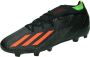 Adidas X SPEEDPORTAL.2 Firm Ground Voetbalschoenen Core Black Solar Red Solar Green Dames - Thumbnail 5