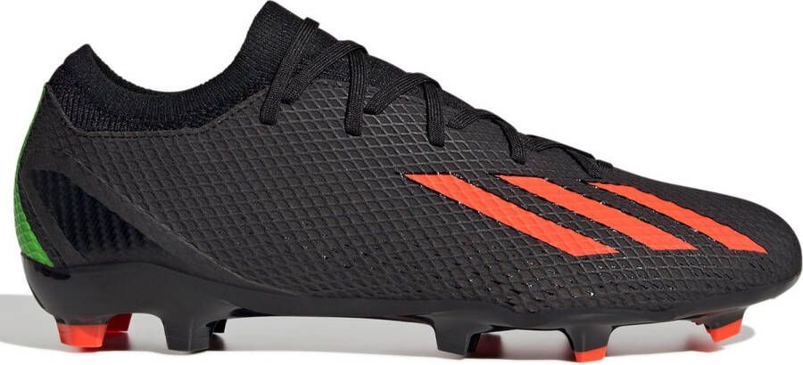 Adidas X Speedportal.3 Firm Ground Voetbalschoenen Core Black Solar Red Team Solar Green - Foto 2