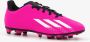 Adidas Performance X Speedportal.4 flexible ground voetbalschoenen fuchsia wit zwart - Thumbnail 2