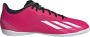 Adidas x speed portal 4 in voetbalschoenen roze zwart - Thumbnail 1