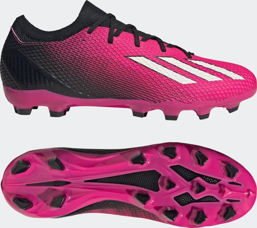 Adidas Performance X Speedportal.3 Multi-Ground Voetbalschoenen Unisex Roze
