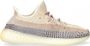 Beige Adidas Lage Sneakers Yeezy Boost 350 V2 Ash Pearl GY7658 - Thumbnail 2