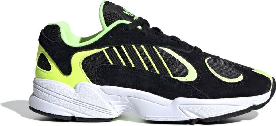 adidas Yung-1 Sneakers 1 3 Mannen zwart lime groen wit
