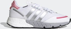 Adidas Originals ZX 1K Boost Schoenen Cloud White Silver Metallic Hazy Rose Dames