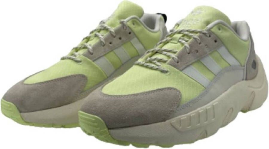 Adidas Originals Zx 22 Boost Sneaker Sneakers Schoenen off white ftwr white pulse lime maat: 45 1 3 beschikbare maaten:42 2 3 43 1 3 45 1 3 4