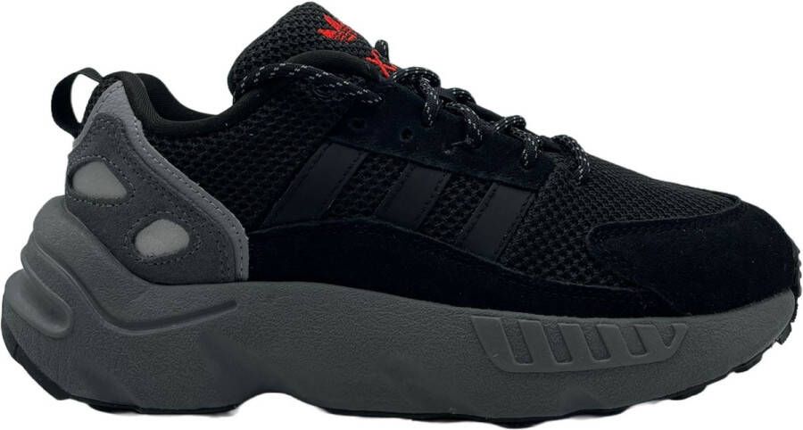 Adidas ZX 22 JJ Sneakers kinderen Zwart Rood