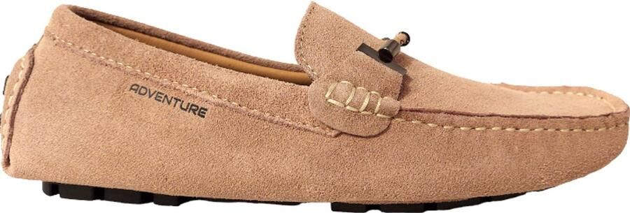 Adventure Instapper Milano Zand Suede Leer High Soft Insole