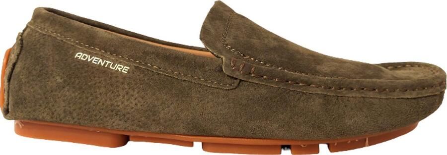 Adventure Instapper Palermo Groen Nubuck Leer High Soft Insole - Foto 2