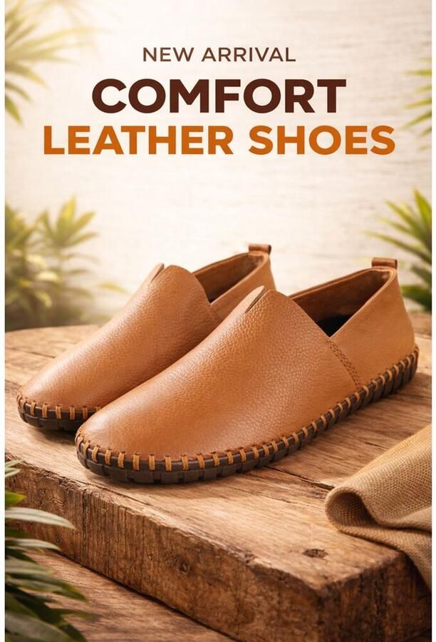 Adventure Instapper San Remo Bruin Leer High Soft Insole