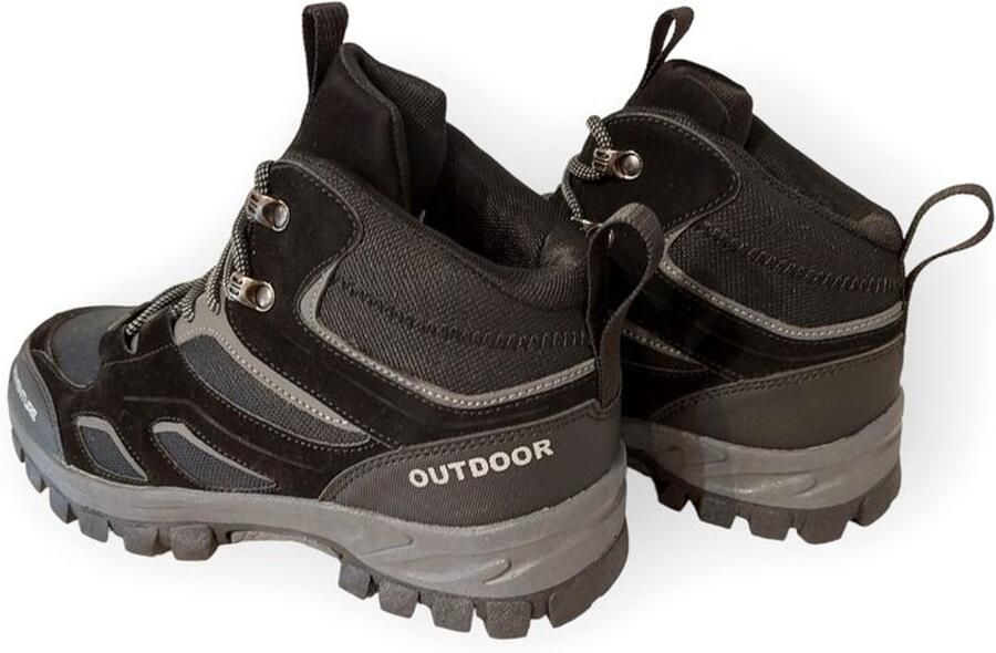 Adventure Wandelschoen Simplon Zwart Lichtgewicht