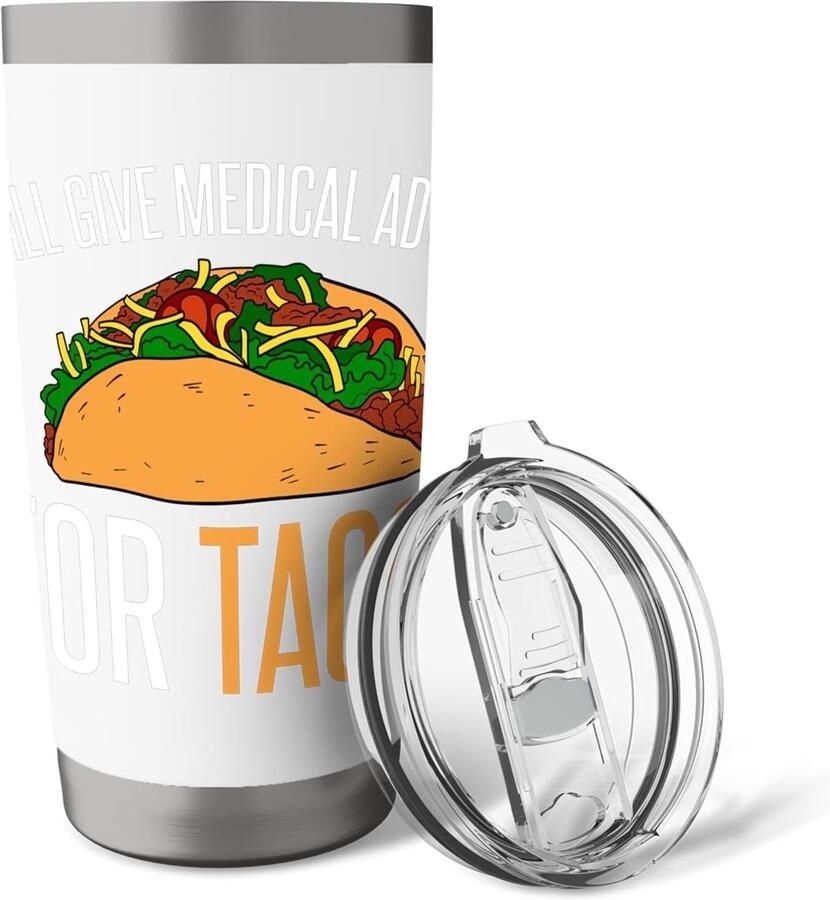Advies voor Tacos I Grappige Tacos Thermosbeker dubbelwandig