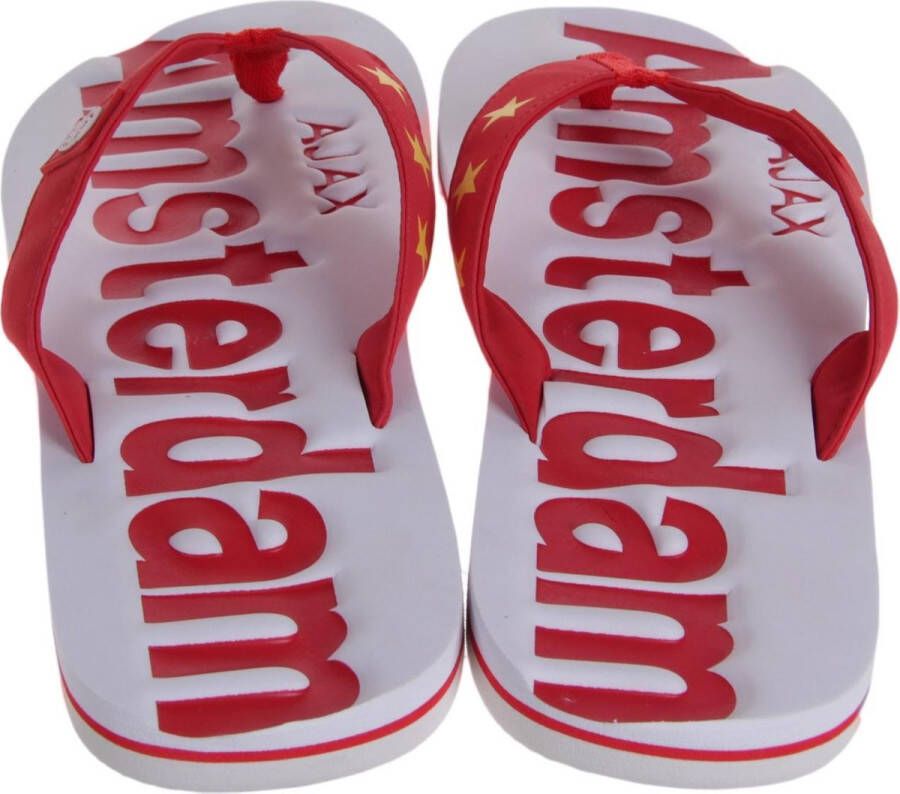 AFC Ajax Slippers Rood Wit - Foto 1