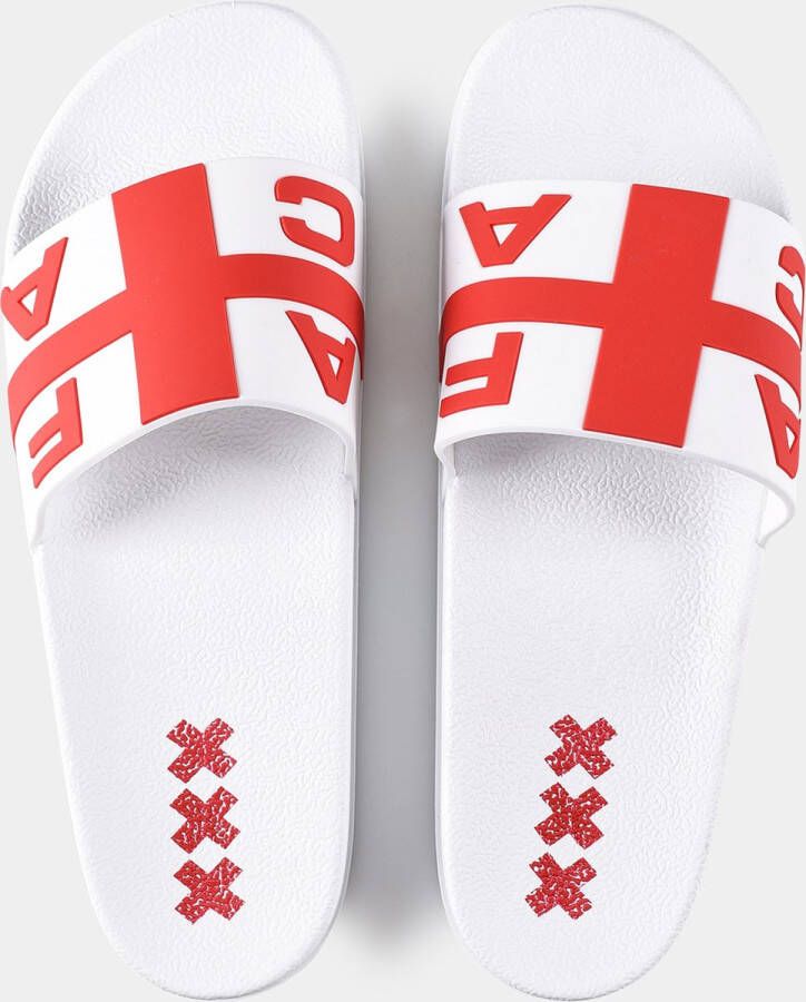 AFCA FLAG Slides slippers Amsterdam Ajax Fanwear footwear - Foto 2