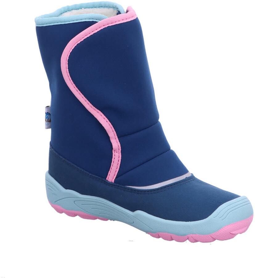 Affenzahn Kid's Schneestiefel Vegan Freezy Winterschoenen blauw purper
