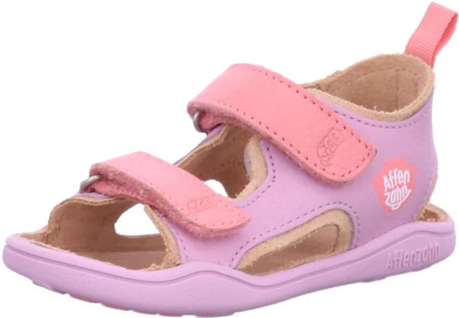 Affenzahn Kid's Sandaal Leder Airy Sandalen roze