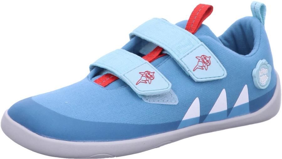 Affenzahn Kid's Cotton Lucky Barefootschoenen blauw