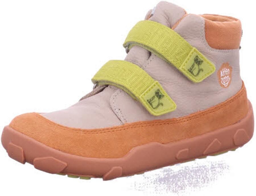 Affenzahn Kid's Übergangsschuh Leder Friendy Barefootschoenen cat beige
