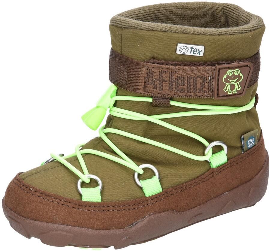 Affenzahn Kid's Econyl Snowy Winterschoenen bruin