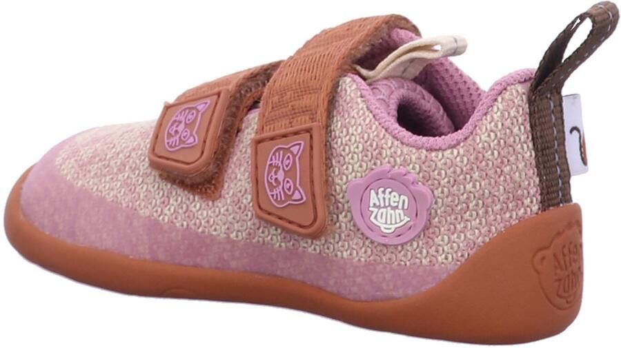 Affenzahn Kid's Knit Happy Barefootschoenen cat pink