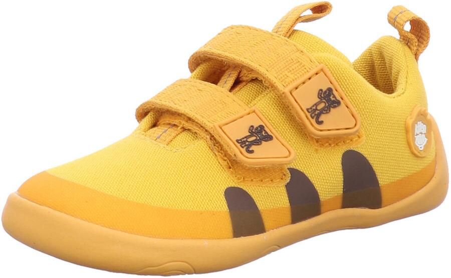 Affenzahn Kid's Cotton Lucky Barefootschoenen oranje geel