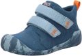 Affenzahn Kid's Lauflerner Übergangsschuh Leder Talky Barefootschoenen meerkleurig - Meerkleurig