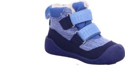Affenzahn Kid's Lauflerner Winterstiefel Vegan Snuggy Winterschoenen purper blauw
