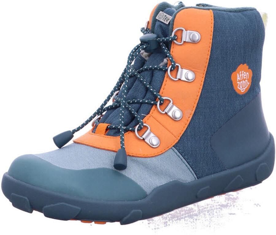 Affenzahn Kid's Winterstiefel Vegan Discovy Winterschoenen blauw