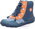Affenzahn Kid's Winterstiefel Vegan Discovy Winterschoenen blauw - Turquoise
