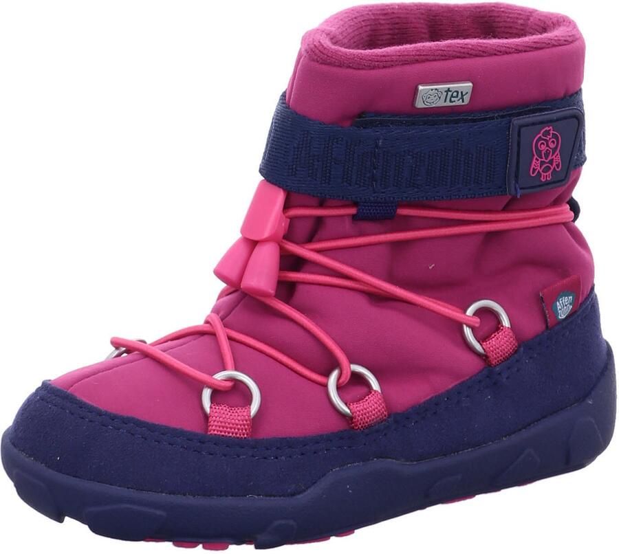 Affenzahn Kid's Snowy Witty Vegan Snowboot Flamingo Winterschoenen blauw
