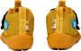 Affenzahn Kid's Happy Smile Knit Lowboot Tijger Sneakers geel bruin - Thumbnail 1