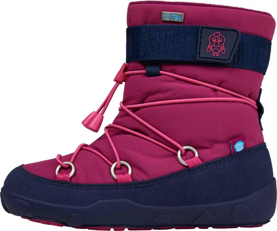 Affenzahn Kid's Snowy Witty Vegan Snowboot Flamingo Winterschoenen blauw