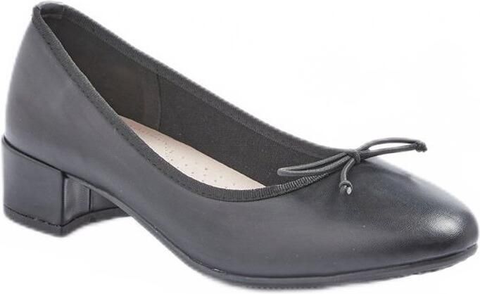 AFIBEL Ballerina's kleine hak comfortabele wijdte mooie strik