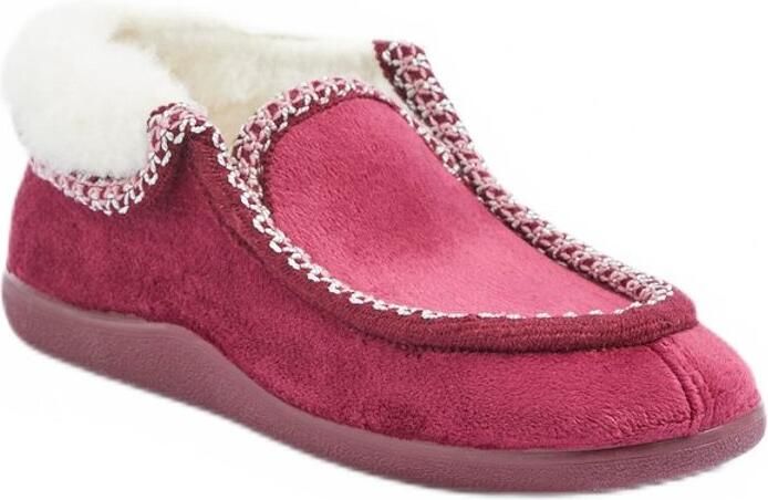 AFIBEL Chaussons montants largeur confort fourrés chaud