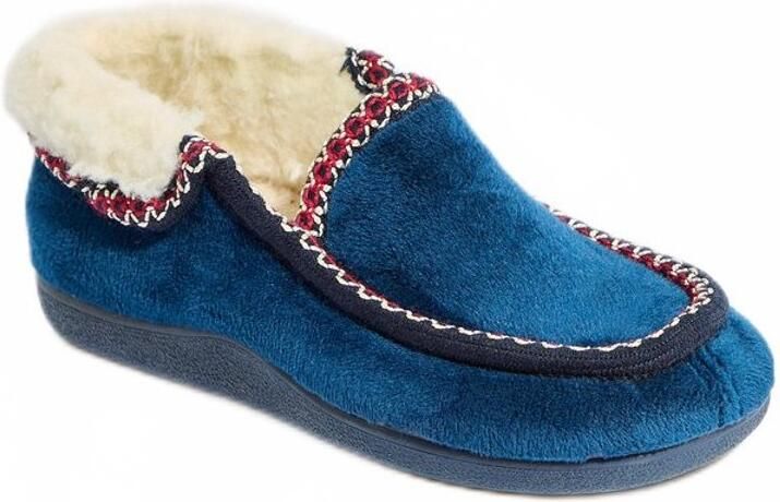 AFIBEL Chaussons montants largeur confort fourrés chaud