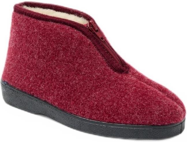 AFIBEL Comfortabele wijdte pantoffels met rits