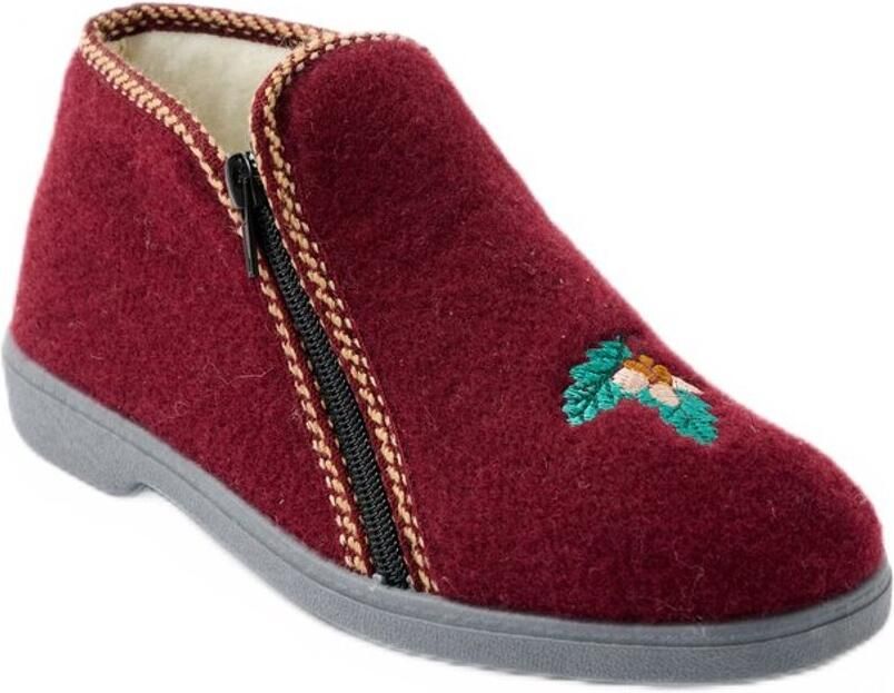 AFIBEL Geborduurde pantoffels met brede wijdte