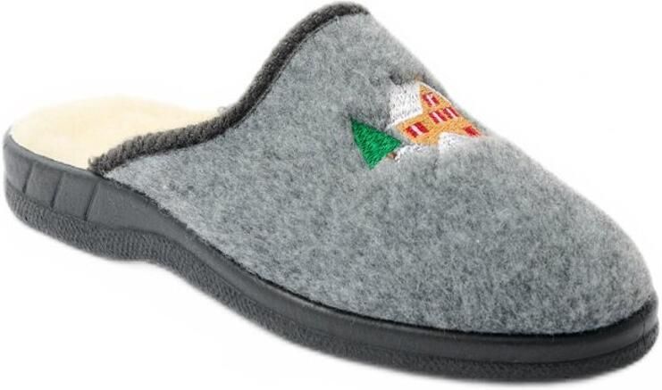 AFIBEL Gemengde comfort wijdte gevoerde muiltjes