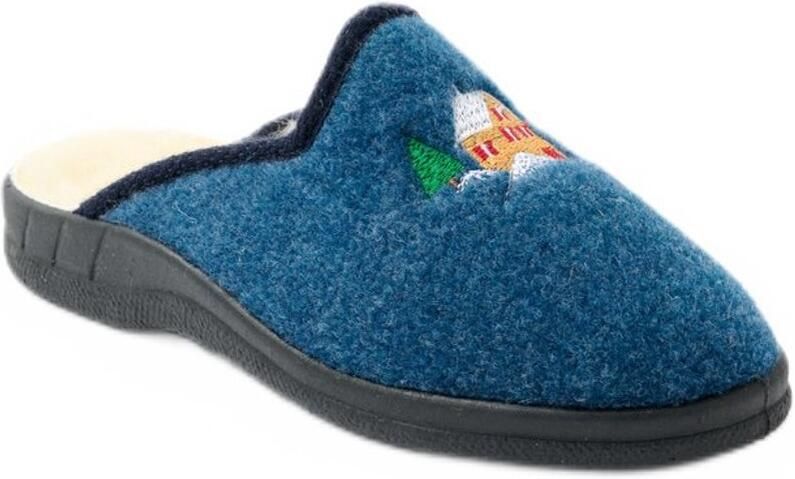 AFIBEL Gemengde comfort wijdte gevoerde muiltjes