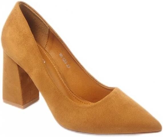 AFIBEL Joia Slingback met hoge hak en brede suède afwerking