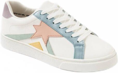 AFIBEL Blancet pastel veterschoenen