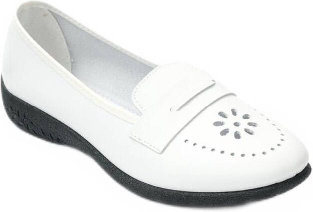 AFIBEL Brede leren loafers