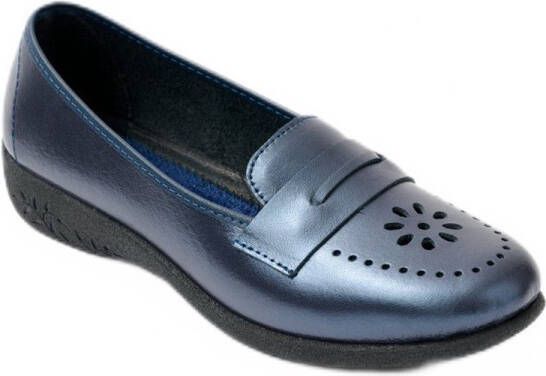 AFIBEL Brede leren loafers