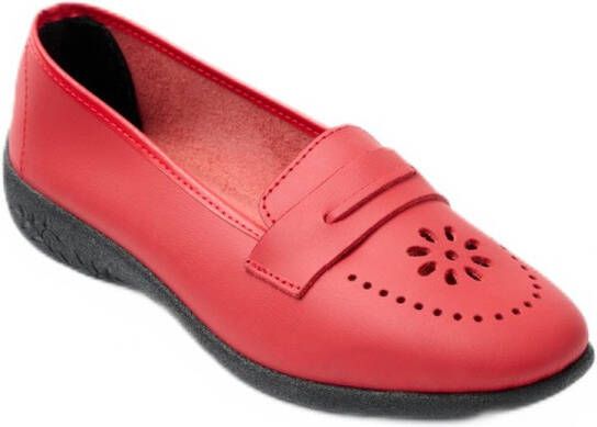 AFIBEL Brede leren loafers