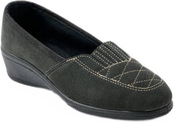 AFIBEL Brede leren loafers met elastiek