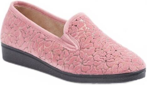 AFIBEL Chaussons élastiqués grande largeur intérieur duveteux