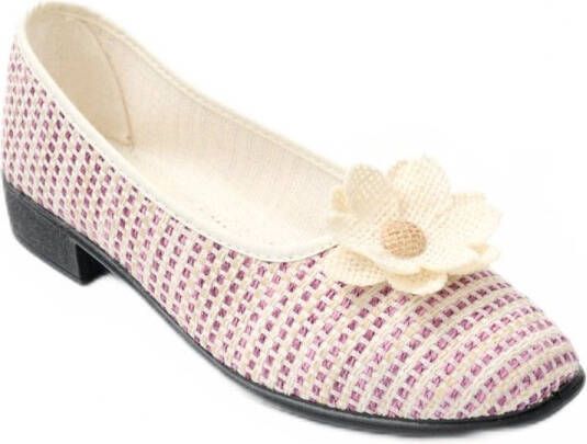 AFIBEL Comfort wijde canvas ballerina's