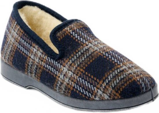 AFIBEL Comfortabele gevoerde pantoffels met gemengde breedte